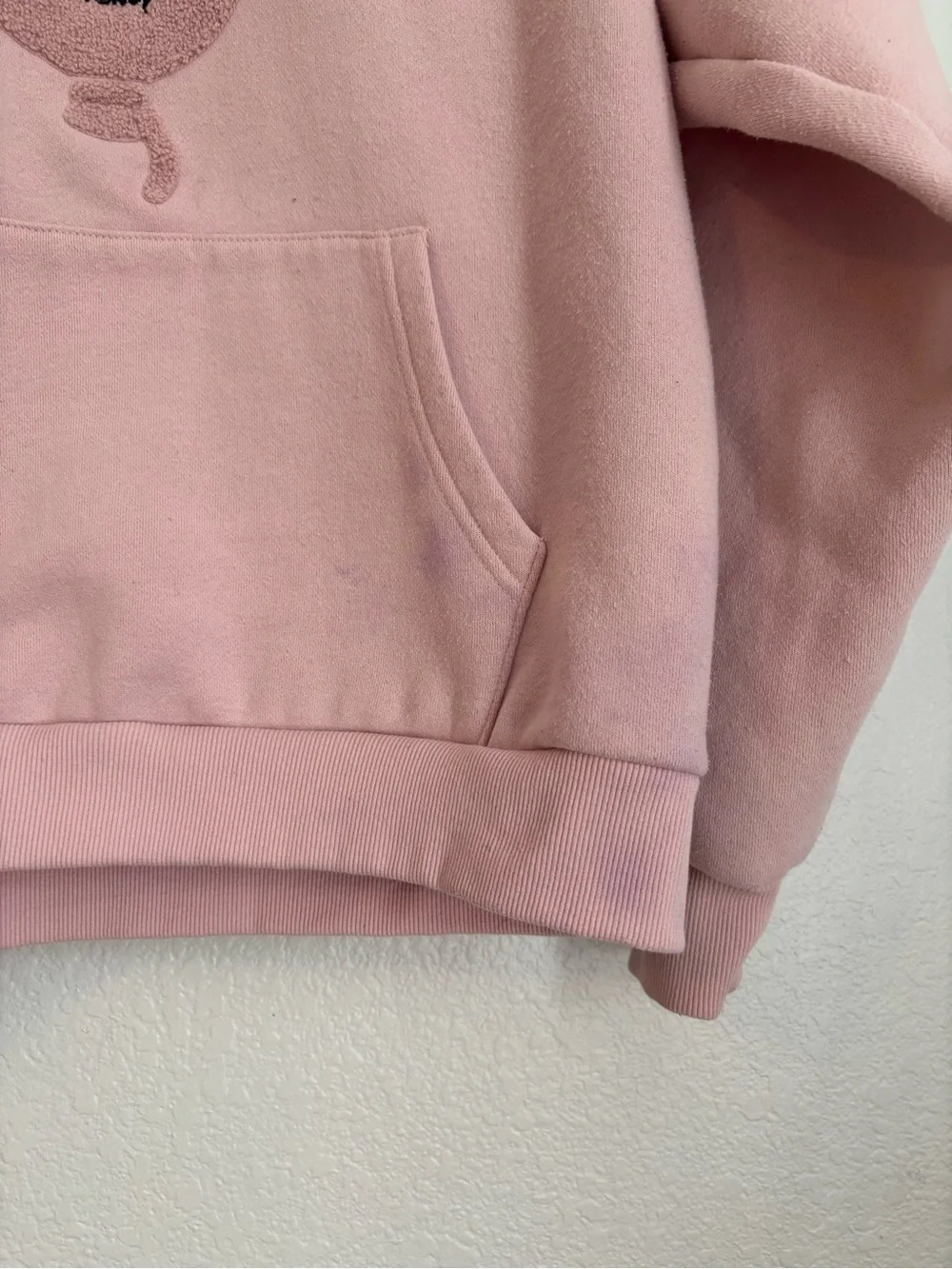 Disney Tokyo Disney Resort Pink Mickey Mouse Pullover Hoodie Adult Size M